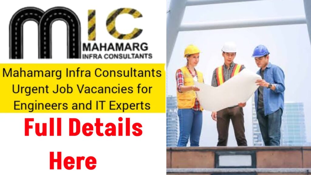 Mahamarg Infra Consultants Vacancy